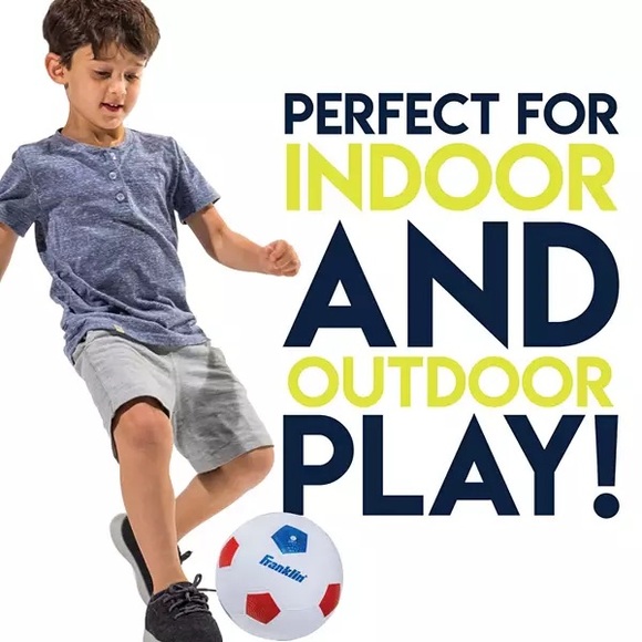 Franklin Kids 24" Soccer Goal, Pump and Ball Set For Indoor and Outdoor Sports - Picture 5 of 6